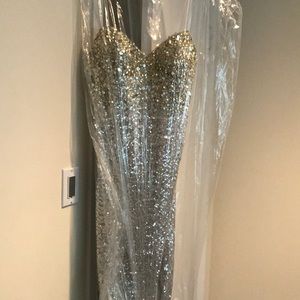 Strapless Temptation sparkle dress